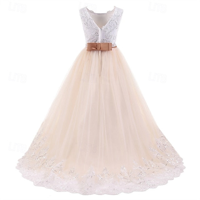 Kid's Flower Princess Dress Girl Girls'