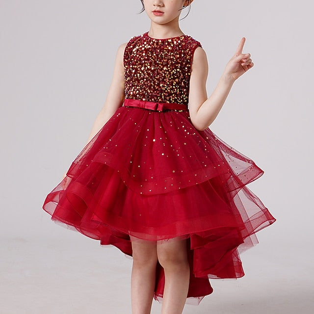 Dress Princess Party Girl Girls' Flower