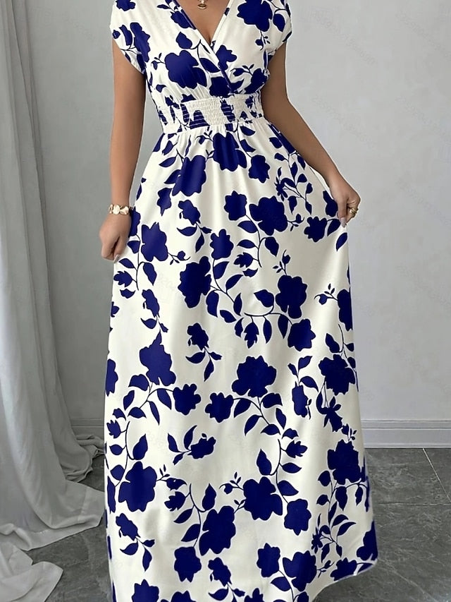 Women's Maxi Dress A Line Dress Vacation Casual Boho