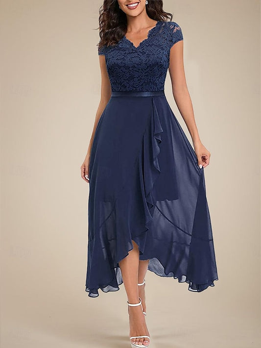 Women's Maxi Dress Lace Dress Cocktail Dress Wedding Guest