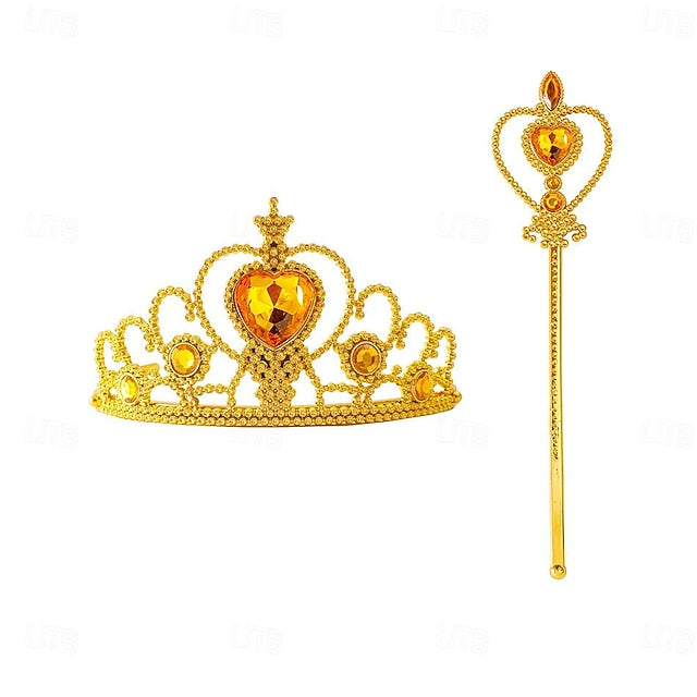 Dress Princess Girl Beast and Belle Flower Beauty the Cute