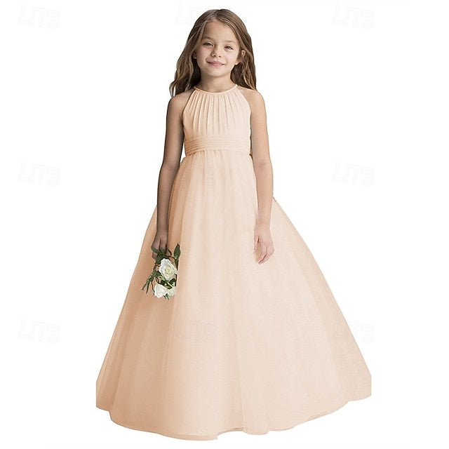 Girls' Dress Kid's Flower Princess Girl