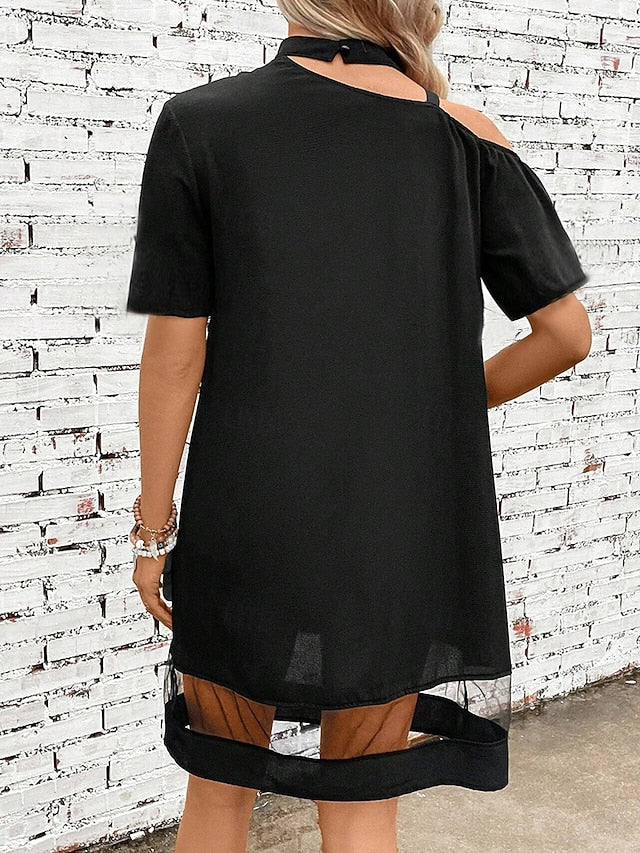 Women's Midi Dress Black Dress Cocktail Dress Formal