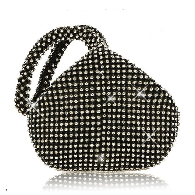 Bag Women's Crystal - Rhinestone Evening Elegant Silver