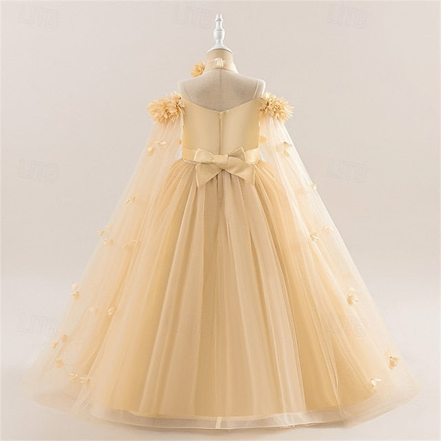 Girls' Flower Girl Dress Kid's Princess