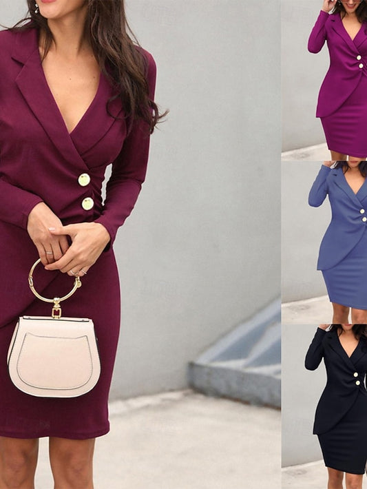 Women's Mini Dress Sheath Dress Formal Dresses Semi Formal