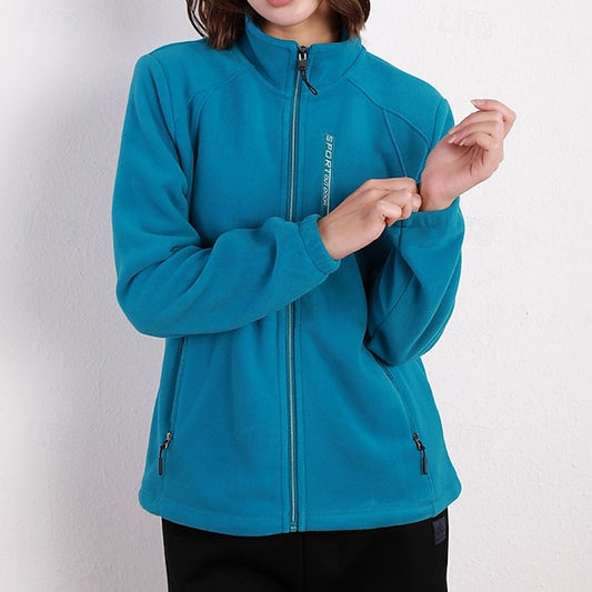 Women's Hiking Jacket Fleece Jacket Winter Coat Thermal