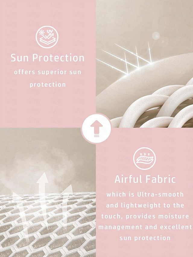 Women's Golf Polo Shirt Blue Long Sleeve Top Ladies Golf