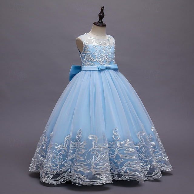 Princess Girl Girls' Flower Kid's Dress