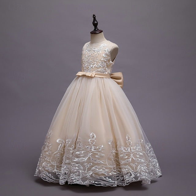 Princess Girl Girls' Flower Kid's Dress