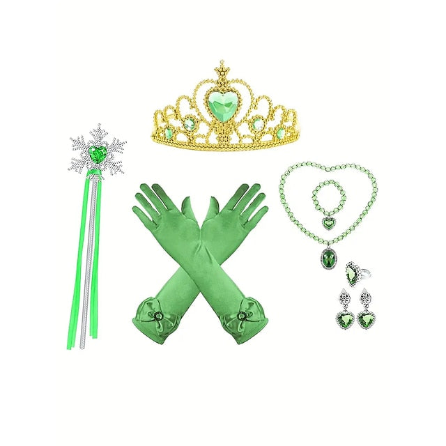 Girl Dress Theme Princess Frozen Flower Party Anna Fairytale