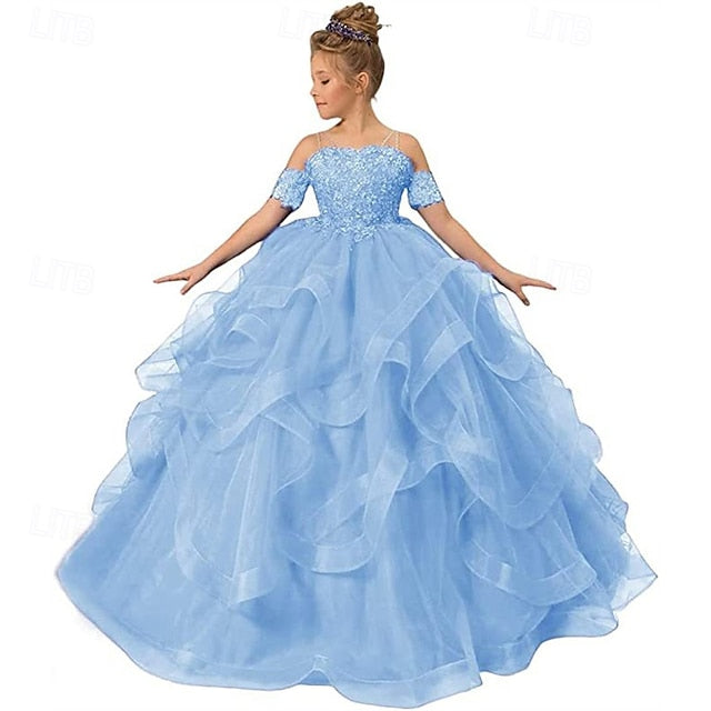 Flower Kid's Princess Girls' Girl Dress