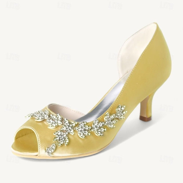 Wedding Bling Women's Bridal Sparkling Shoes