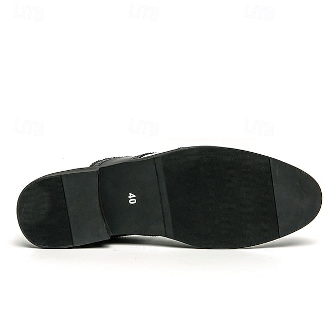 White and Men's Wingtip Brogue Oxford Two-Tone in Shoes