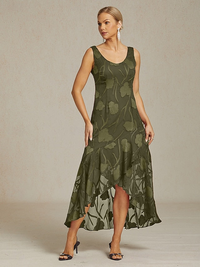 Women's Maxi Dress Ruffle Dress Elegant Wedding Wedding