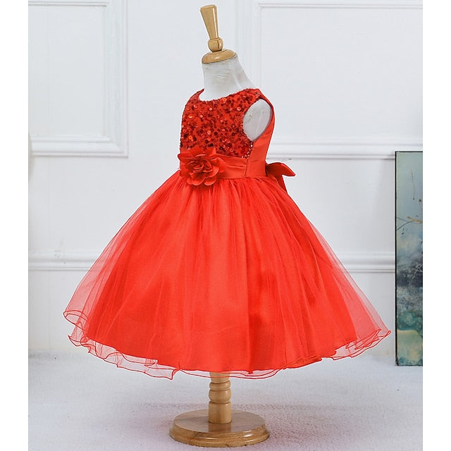 Dress Girls' Girl Party Wedding Flower