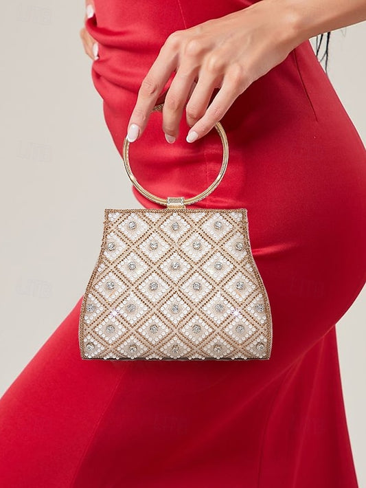– Bag Embellished Clutch Rhinestone Women's Evening