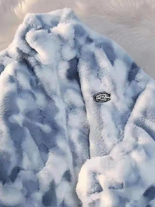 Jacket Fleece Fur Faux Teddy Coat Warm Women's