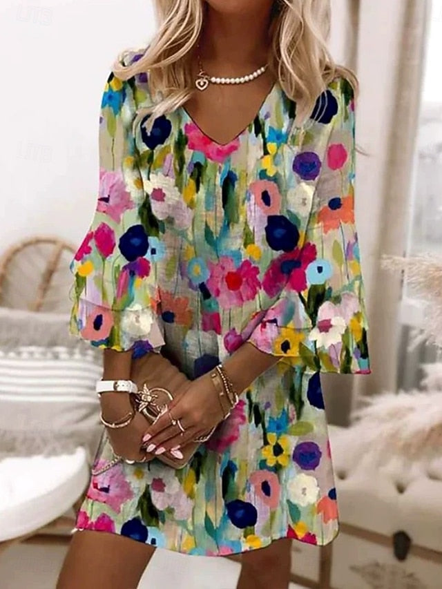 Women's Mini Dress Casual Dress Sundress A Line Dress