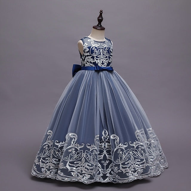 Princess Girl Girls' Flower Kid's Dress