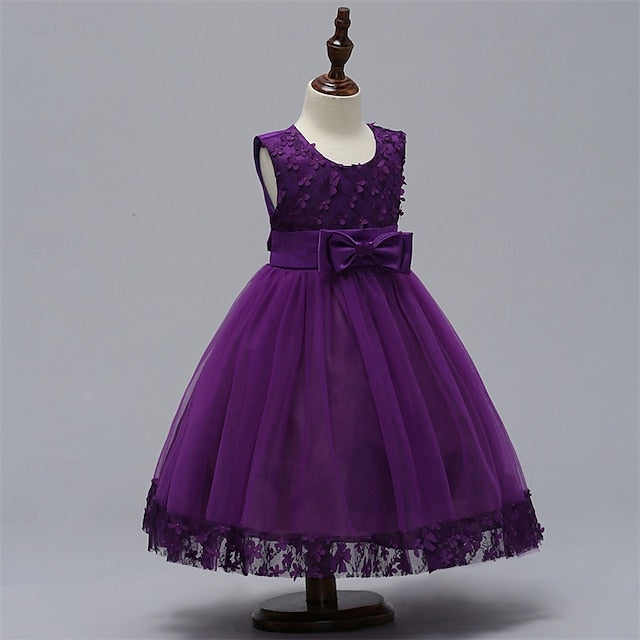 Girls' Flower Kid's Dress Princess Girl