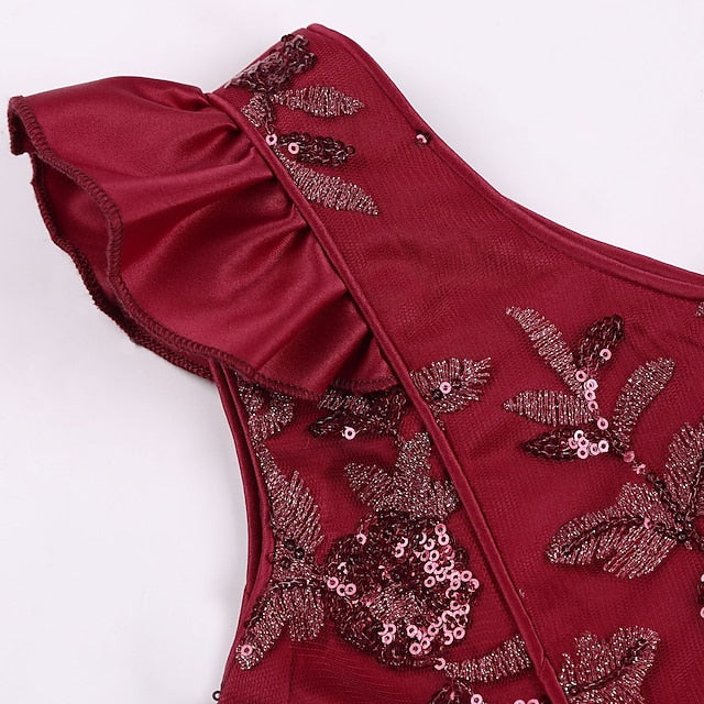 Sleeveless Formal Party Dress Girls' Kids Color Solid