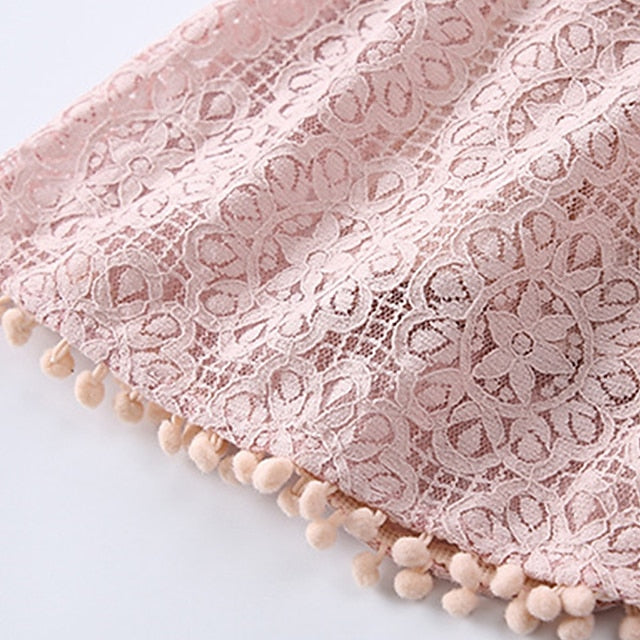 Girls' Color Kids Dress Solid Party Sleeve Short