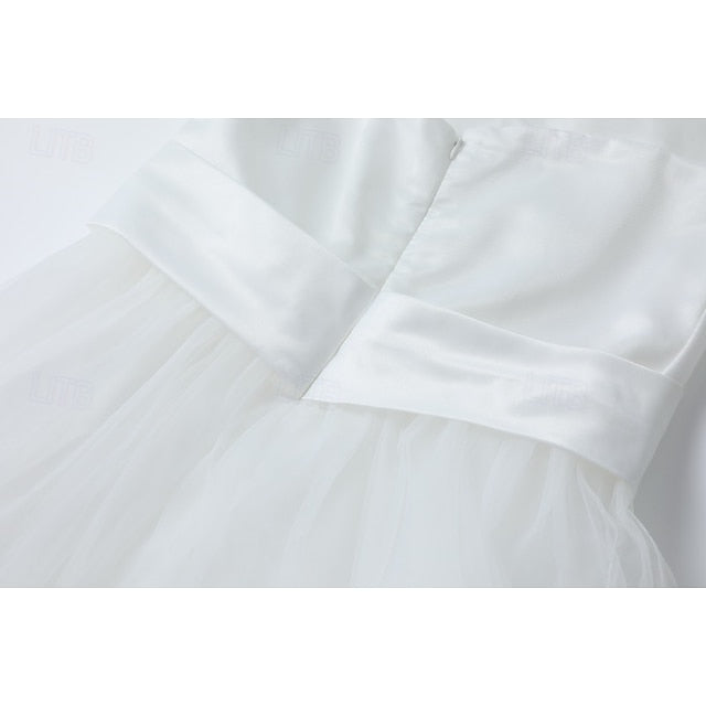 Kids Flower Girl Sleeveless Wedding Girls' Dress