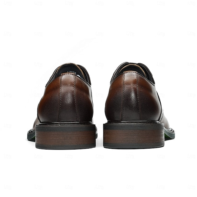 Genuine Leather First Shoes- Layer Oxford Men's