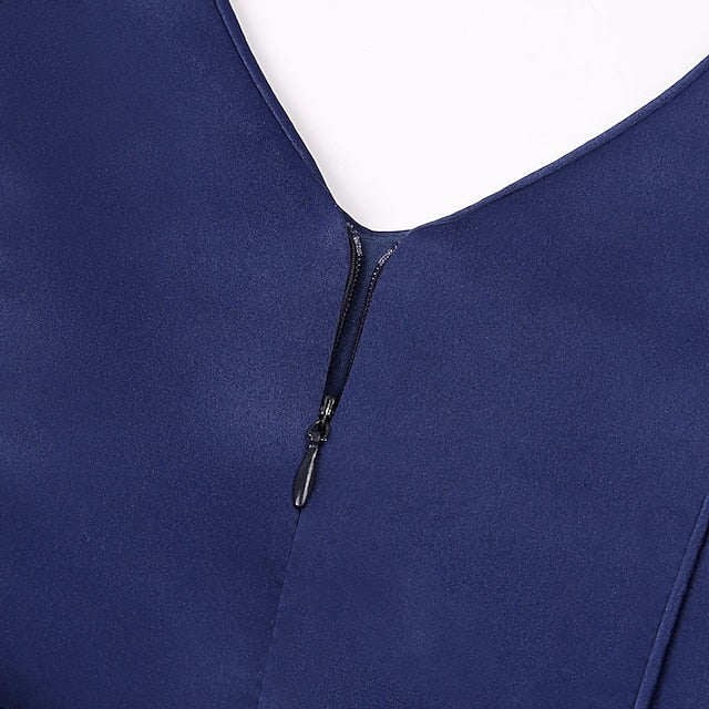 Sleeveless Formal Party Dress Girls' Kids Color Solid