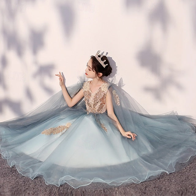 Kid's Princess Girl Girls' Dress Flower