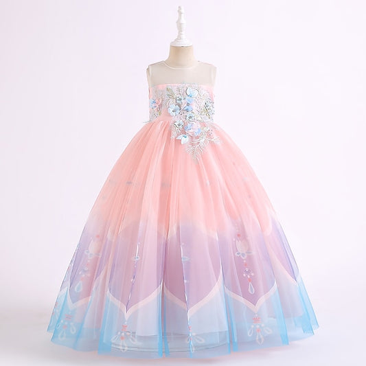 Party Girl Kids Girls' Dress Flower