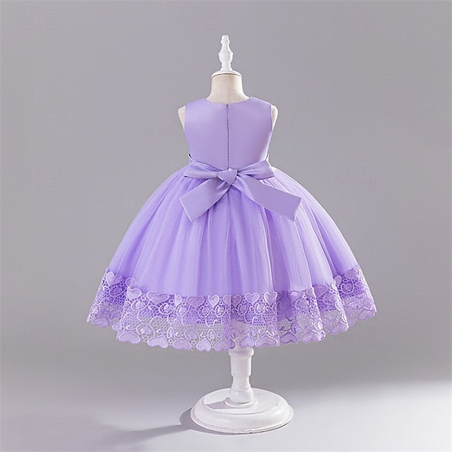 Girls' Princess Flower Dress Girl Kid's