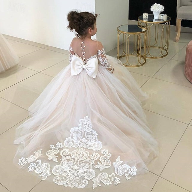 Dress Girl Flower Kid's Princess Girls'