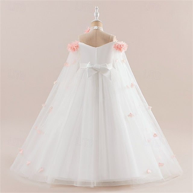 Girls' Flower Girl Dress Kid's Princess