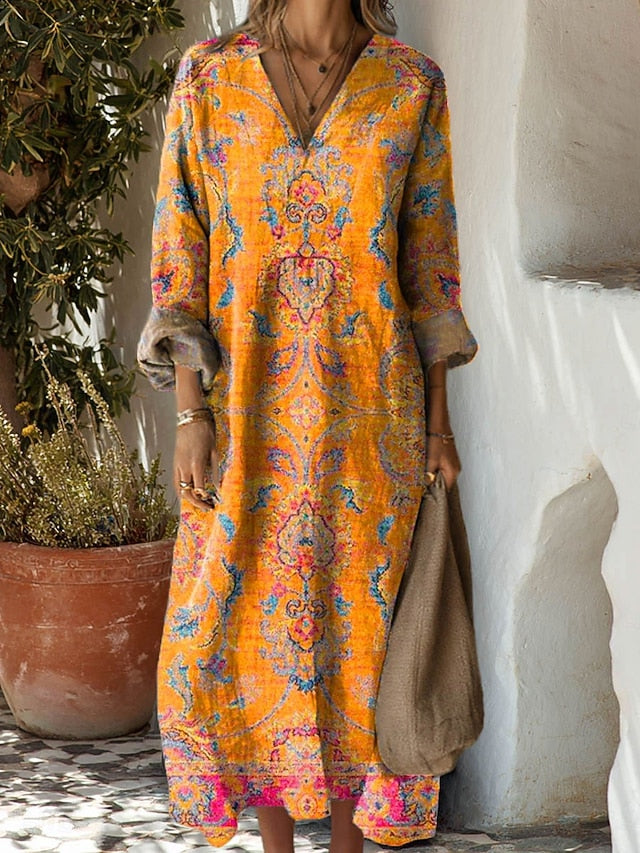 Women's Maxi Dress Sundress A Line Dress Vacation Casual