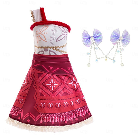 Book Week 2026 Princess Fairytale Moana Dress Kid's