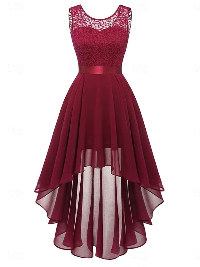 Women's Mini Dress A Line Dress Tulle Dress Elegant Party