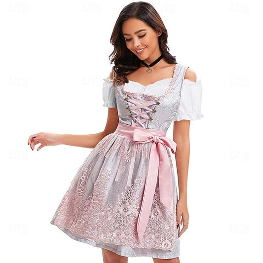 Oktoberfest Dress Dirndl Dirndl Blouse Bavarian Maid German
