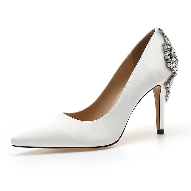 Bridal Wedding Bridesmaid Women's Pumps Shoes Office