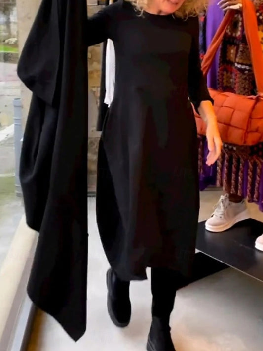 Women's Midi Dress T Shirt Dress Tee Dress Casual Daily