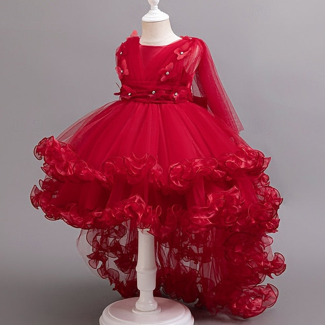 Party Girl Formal Dress Flower Wedding Girls'