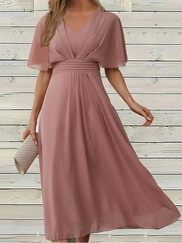 Women's Midi Dress Casual Dress Cocktail Dress Wedding