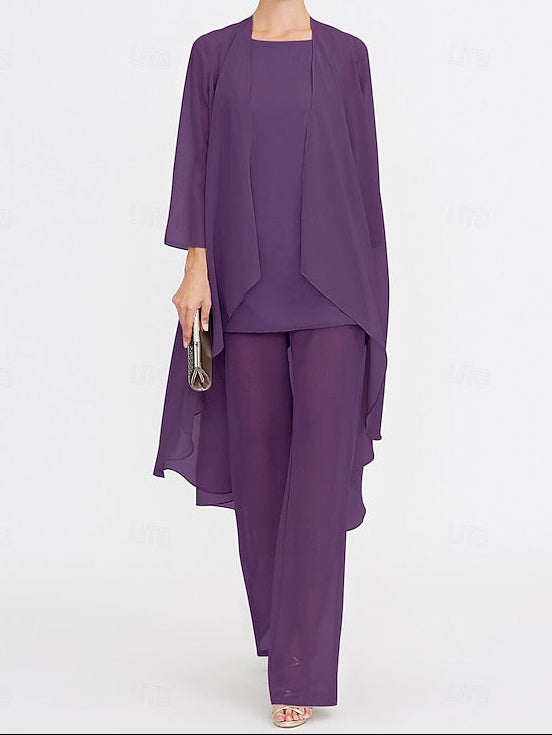 Piece Bride Mother 3 the Wedding Pantsuit of Beach