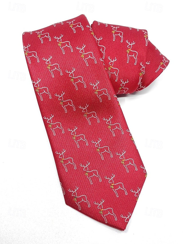 Necktie Men's Christmas Santa with