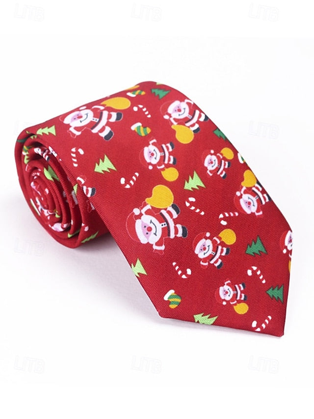 – Men's Holiday Christmas Festive Fun and Ties Neckwear