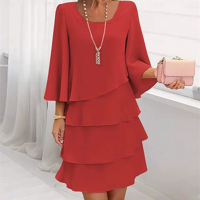 Women's Long Dress Maxi Dress Party Dress Chiffon Chiffon