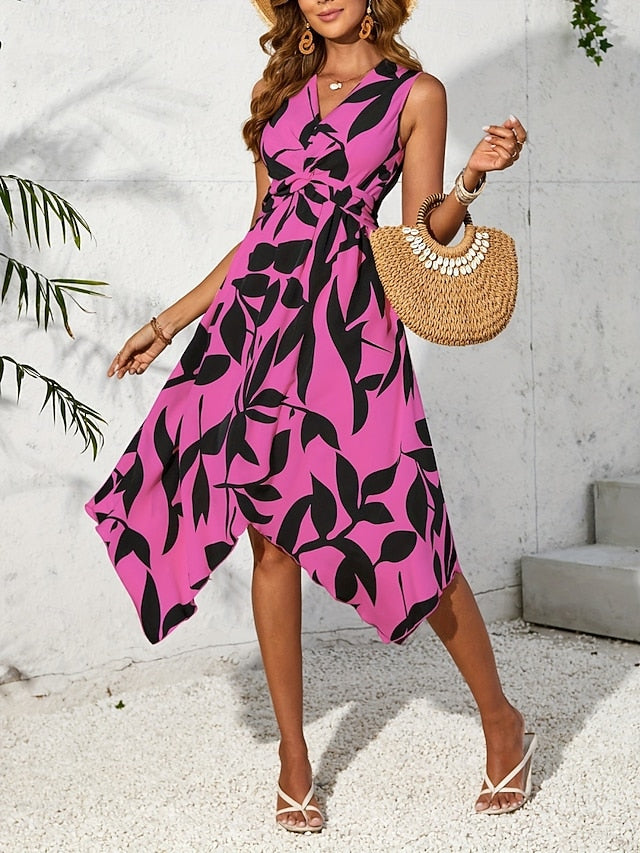Women's Midi Dress Casual Dress Swing Dress A Line Dress