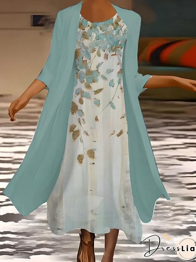 Women's Graduation Dress Maxi Dress Dress Set Summer Dress