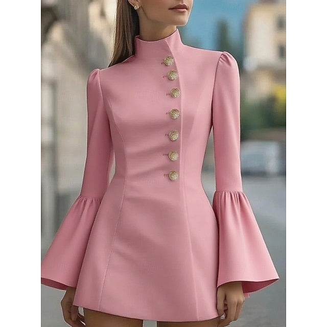 Women's Mini Dress A Line Dress Work Dresses Semi Formal